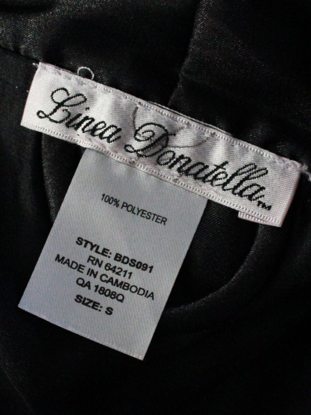 Linea Donatella "Bride" Satin Robe - Picture 5 of 6